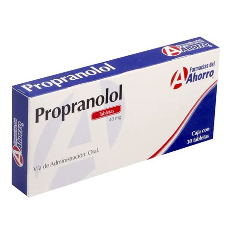 Propranolol Que Es Para Que Sirve Nombre Comercial Y Mas Images