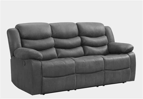 Lane Expedition Shadow Grey Manual Reclining Sofa