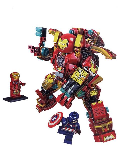 Iron Man Hulkbuster Mk46 Minifigures Lego Compatible The Hulkbuster