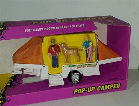 Vintage Nylint Pop Up Camper With Truck Toy In Original Box 1965700715
