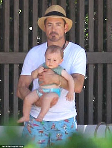 Superstar robert downey jr and susan downey have named their daughter avri roel downey. Robert Downey Jr. returns to Iron Man 3 set after some quality family time | Daily Mail Online
