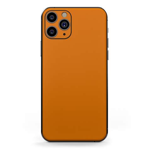 Apple Iphone 11 Pro Skin Solid State Orange By Solid