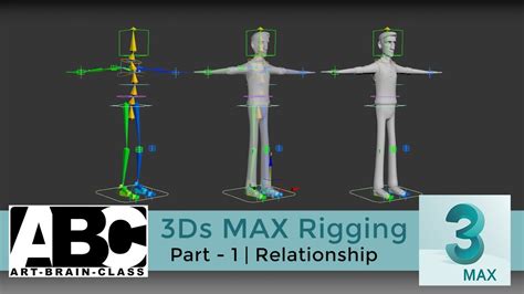 3ds Max Rigging Tutorial Part 1 Relationship 3ds Max Link 3ds