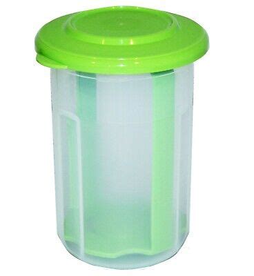 Tupperware Pick A Deli Mini 2 Cup Round Pickle Container With Strainer