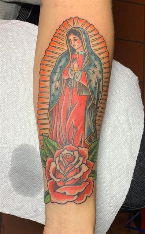 Unify Tattoo Company Tattoos Color Mother Mary
