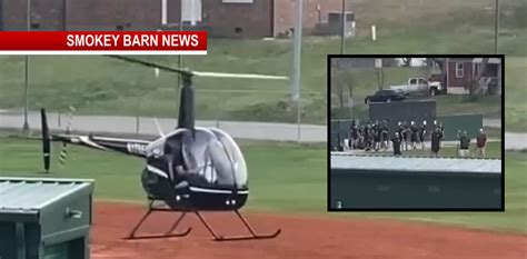 Video Helicopter Dries Field Ahead Of Greenbrier High Baseball Game