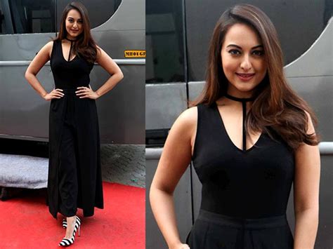 Sonakshi Sinha Nails The Sexy Black Look During Force 2 Promotions Boldsky
