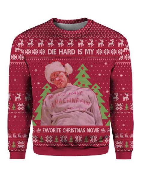 Die Hard Christmas Sweater Royal The Wholesale T Shirts By Vinco