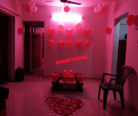 Видео birthday room decoration канала nitin pethani. Romantic Room Decoration For Surprise Birthday Party in ...