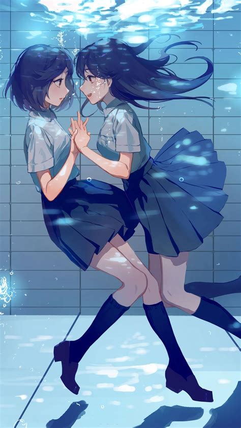 Wallpaper Fantasy Girl Anime Girls Yuri Original Characters