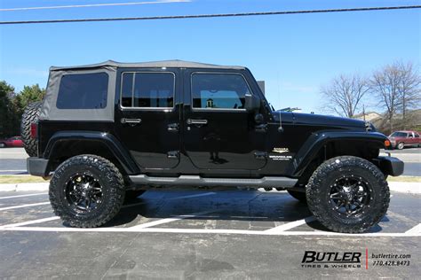 Jeep Wrangler With 17in Fuel Hostage Wheels Exclusively From Butler