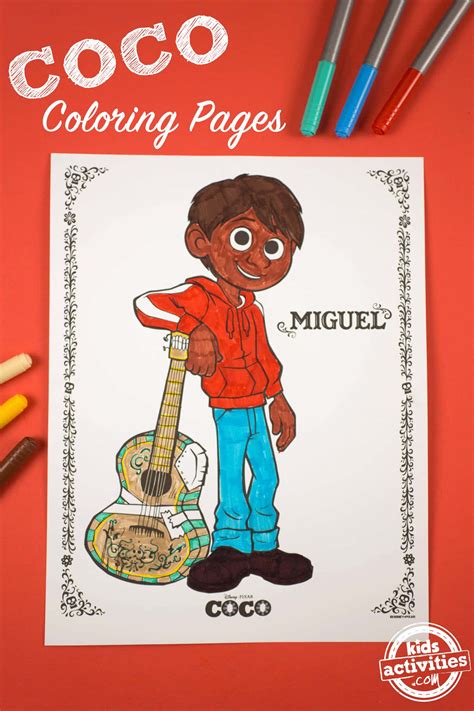Coco Coloring Pages For Kids Kids Activities Blog Coco Coloring Pages