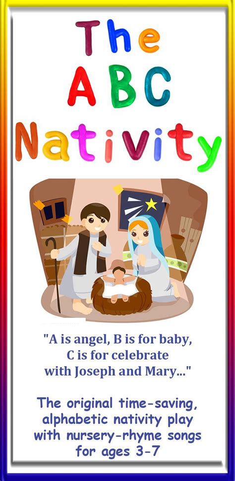 The Abc Nativity Editable Nativity Play Script With Nursery Rhyme