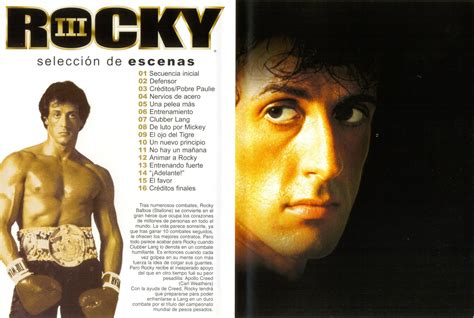 In rocky iii, rocky balboa achieves a peace and contentment with both his strengths and weaknesses that he hasn't shown before. Peliculas DVD: Rocky 3