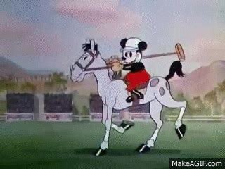 Mickey Mouse Mickey S Polo Team On Make A GIF