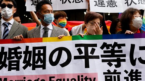 Japan Court Rules Same Sex Marriage Ban Constitutional But Holds Out Hope World News