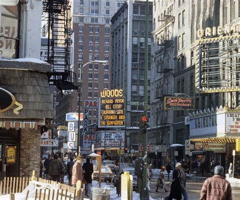 Randolph Street Chicago 1979 Looking West From State Stre Flickr