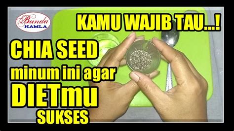 Cara pengambilan chia seed untuk program diet. LAGI VIRAL !!! Cara Membuat Minuman Chia seed || Minuman ...