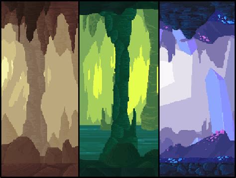 Pixel Art Cave Posted By Kenneth Robert