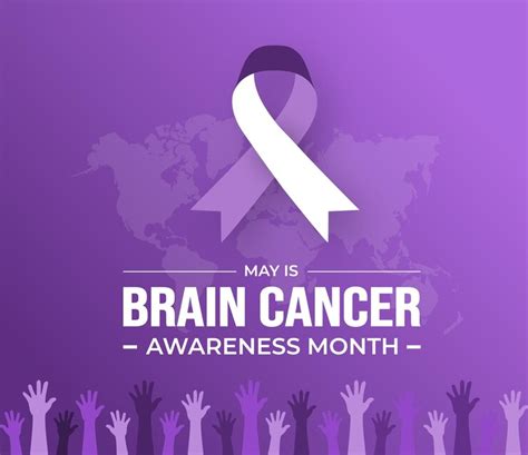 Premium Vector Brain Cancer Awareness Month Background Or Banner