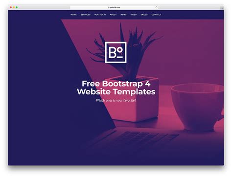 60 Best Free Bootstrap 4 Templates 2023 Colorlib