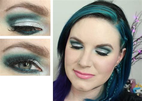 Dramatic Teal Cut Crease Tutorial A Tutorial For Hooded