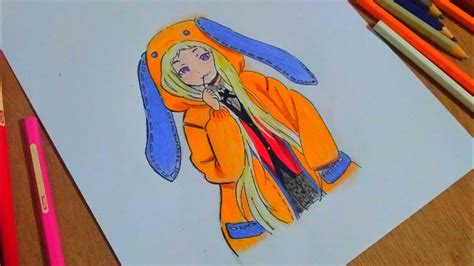 Drawing Runa Yomozuki Kakegurui Youtube