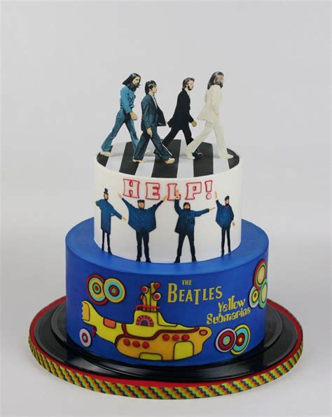 Cake For A Beatles Fan Beatles Birthday Cake