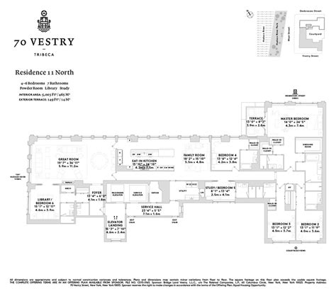 70 Vestry Street 11n New York Ny 10013 Sales Floorplans Property