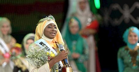 Muslim Beauty Pageant Contestants Wear Designer Hijabs And Recite The Koran