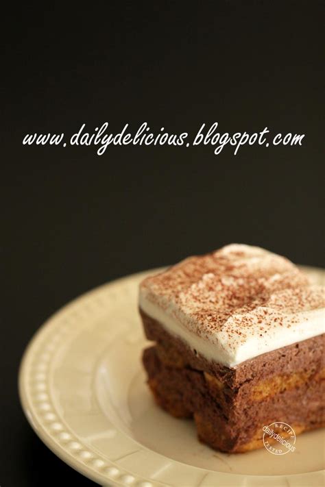 Dailydelicious Diplomatico Chocolate And Coffee No Bake Cake