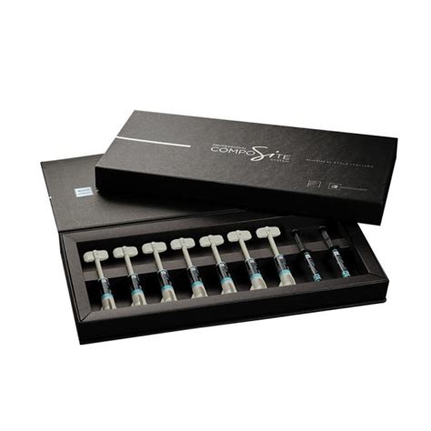White Dental Beauty Composite Syringe Kit Optident Specialist Dental Products And Courses