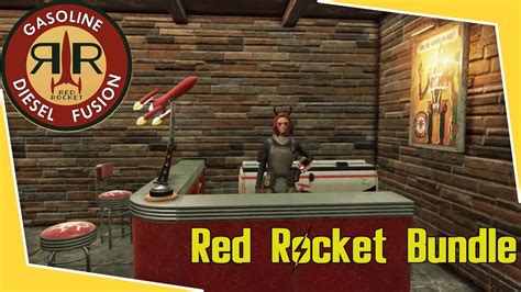 Fallout 76 Red Rocket Mega Furniture Bundle Youtube
