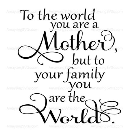 Svg Mother To The World Svg Mothers Day Svg Mom Svg Etsy Happy