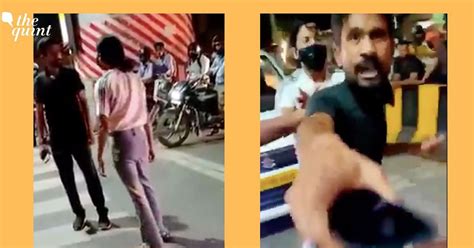 Video Of Lucknow Woman Thrashing Man Goes Viral Fir Registered