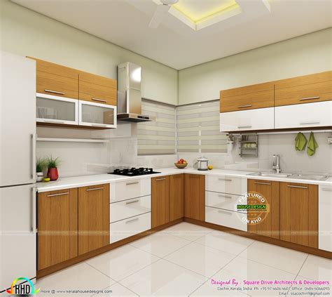 Sthapati designers & consultants pvt. Modern home interiors of bedroom, dining, kitchen - Kerala ...