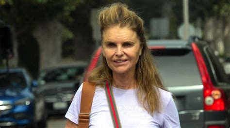 Maria Shriver Enjoys A Day Out As She Takes A Break From Work For