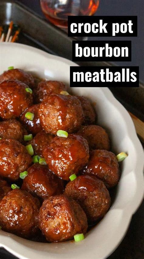 Would you like a trouble free dinner tonight? Frozen Meatball Recipe: Crock Pot Bourbon Meatballs #crockpotappetizers in 2020 | Bourbon ...