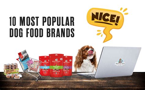 10 Most Popular Dog Food Brands At Our Online Pet Shop Pawpy Kisses