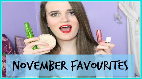 November Favourites 2015 Youtube