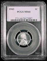 1943 Steel Cents Wartime Emergency Issue Images