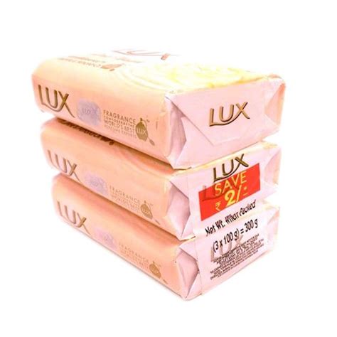 Lux Bathing Soap Velvet Touch 100 Gm Carton Pack Of 3 Buy Online