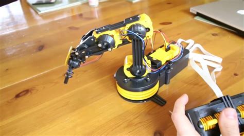 Diy Robot Arm Arduino Robot Arm Kit Youtube