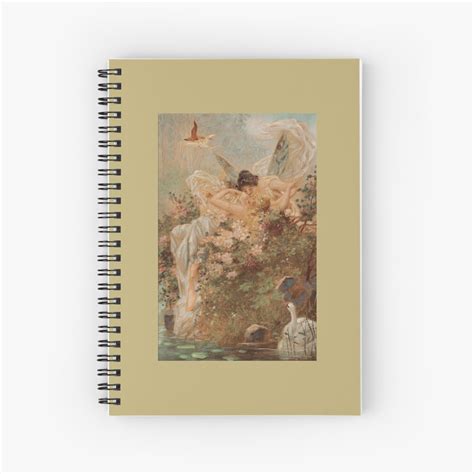 Sapphic Renaissance Painting Spiral Notebook For Sale By Cherryana Redbubble