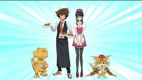 Meiko Mochizuki Digimon Adventure Tri Meichi Taichi Yagami Agumon