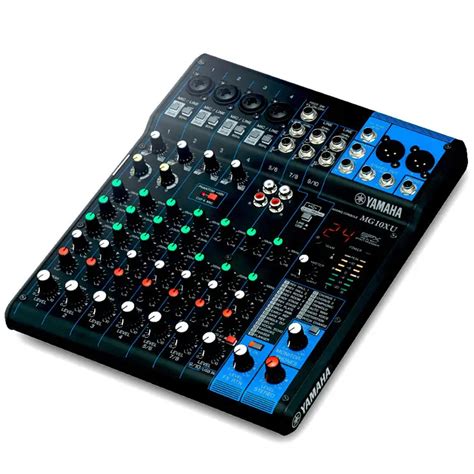 Yamaha Mg10xu 10 Channel Mixer With Usb And Fx