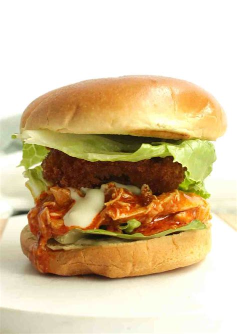 Shredded Buffalo Chicken Sandwich Slow The Cook Down