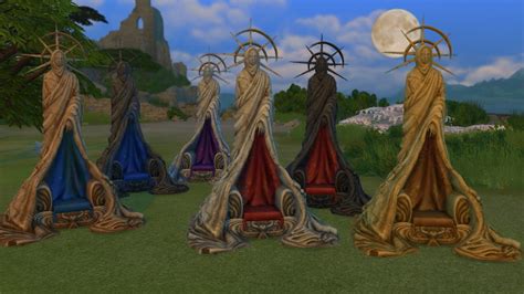 Ricks Throne By Biguglyhag At Simsworkshop Sims 4 Updates