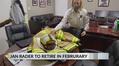 Huntington Fire Chief Jan Rader To Retire Youtube