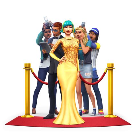 The Sims 4 Get Famous Official Assets